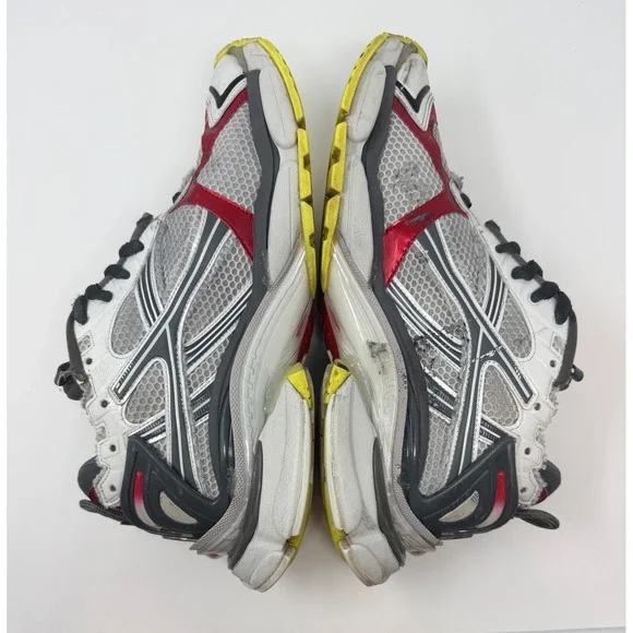 Balenciaga Runner Sneaker Red/Yellow Size 11 US 44 EU - Picture 4 of 10